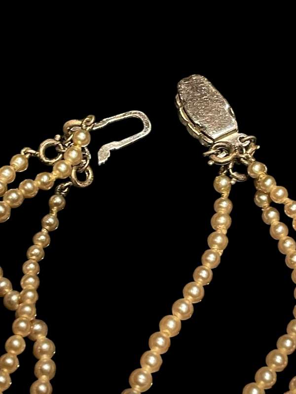 Necklace perle vintage