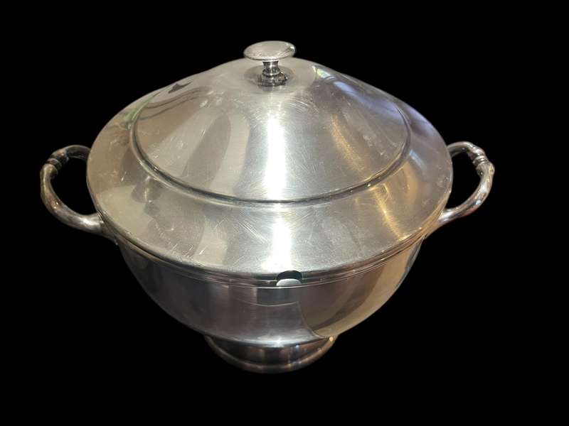 Soup tureen silver plated(NR3)