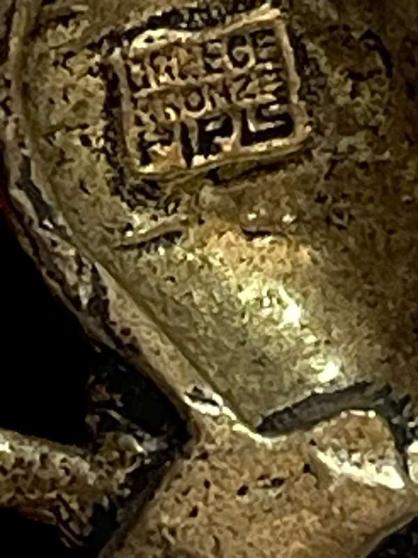 Ornament bronze miniature Greece