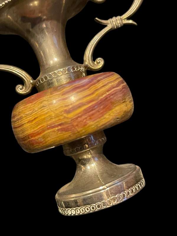 Ornament vase marble