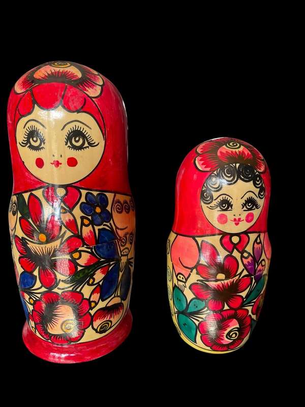 Ornament Matryoshka dolls set large
