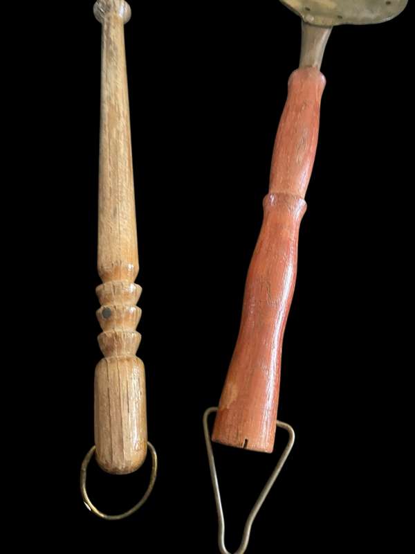 Ornament utensils large brass