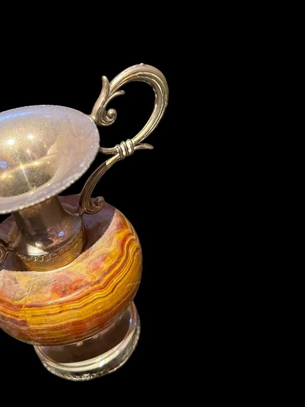 Ornament vase marble