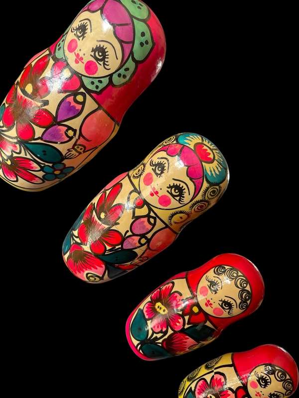 Ornament Matryoshka dolls set large