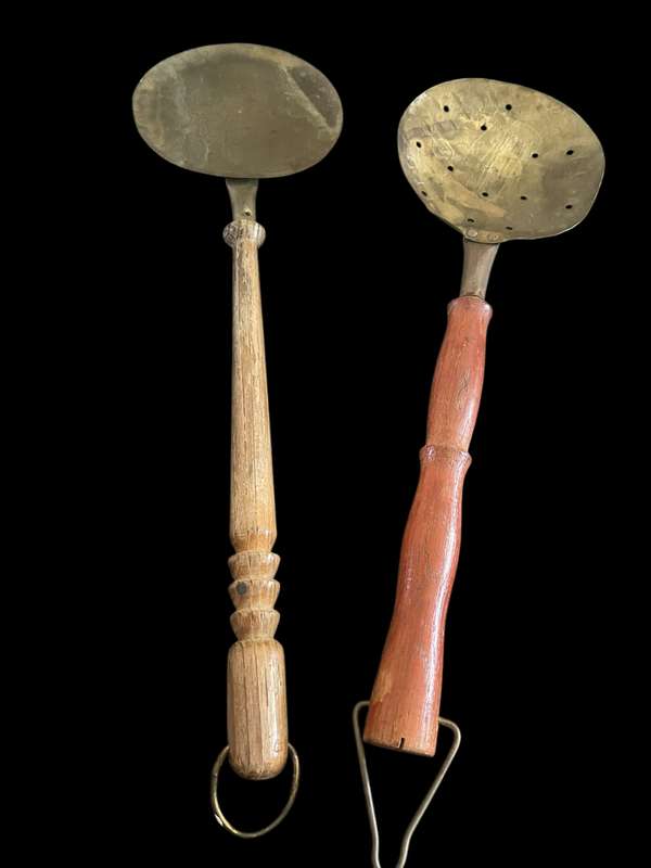 Ornament utensils large brass
