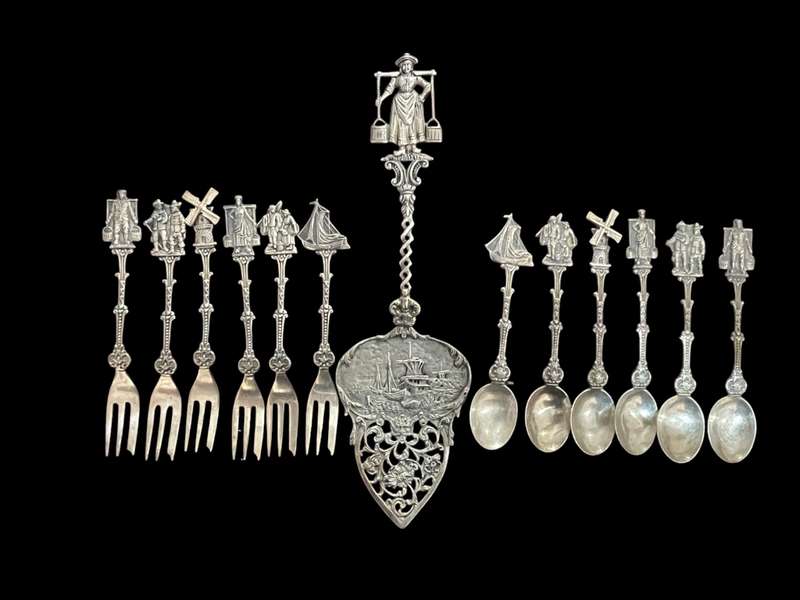 Cake forks teaspoons cake lift Dutch(NR3)