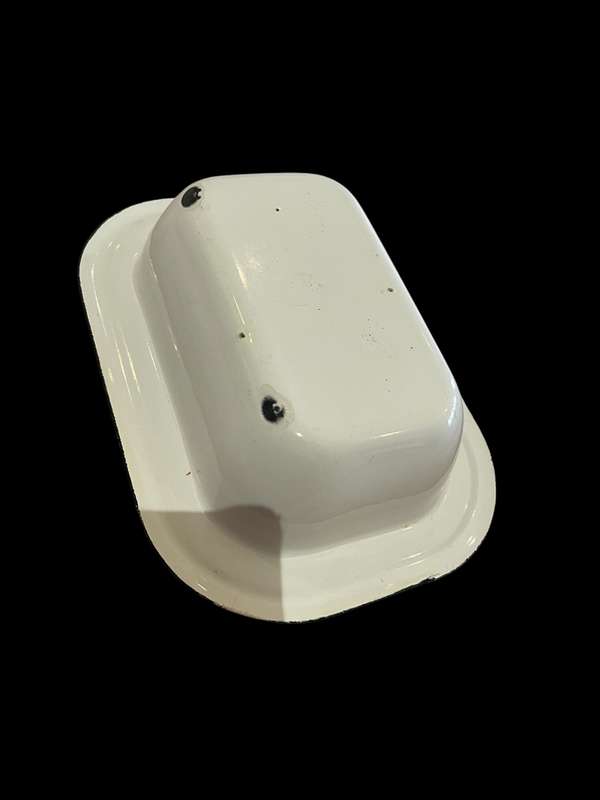 Bowl enamel pie dish