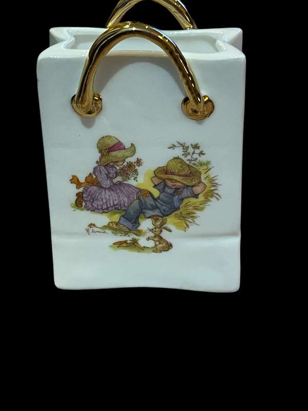 Ornament shopping bag miniature