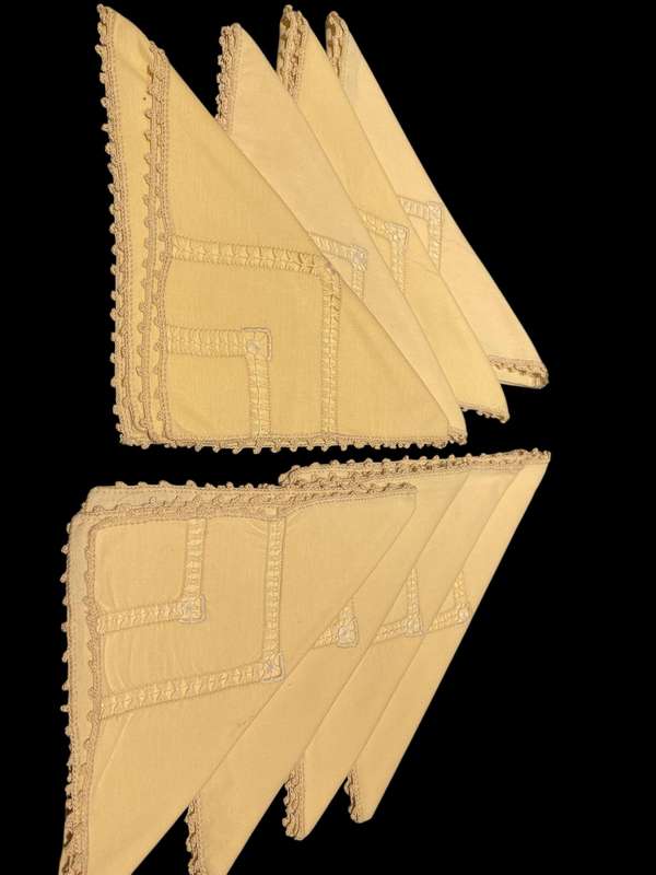 Napkins x8 vintage(C)