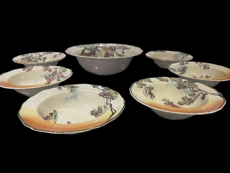 Dessert set Royal Doulton