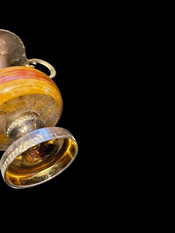 Ornament vase marble