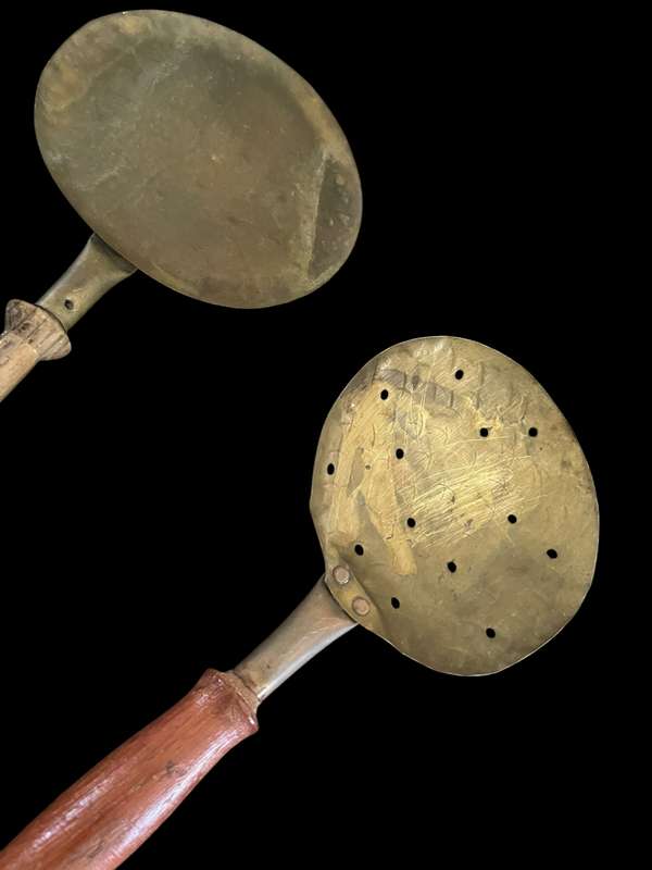 Ornament utensils large brass