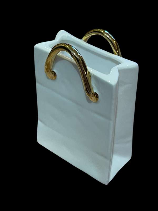 Ornament shopping bag miniature