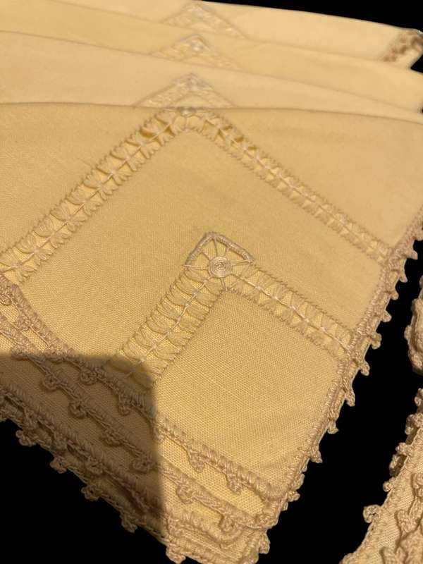 Napkins x8 vintage(C)