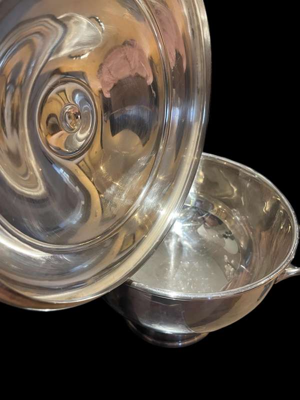 Soup tureen silver plated(NR3)