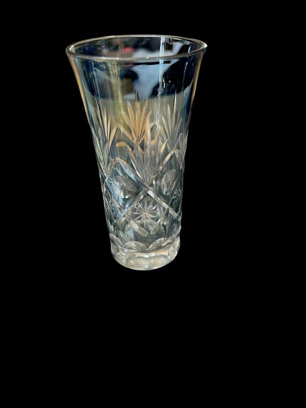 Glasses Bohemian crystal Czech