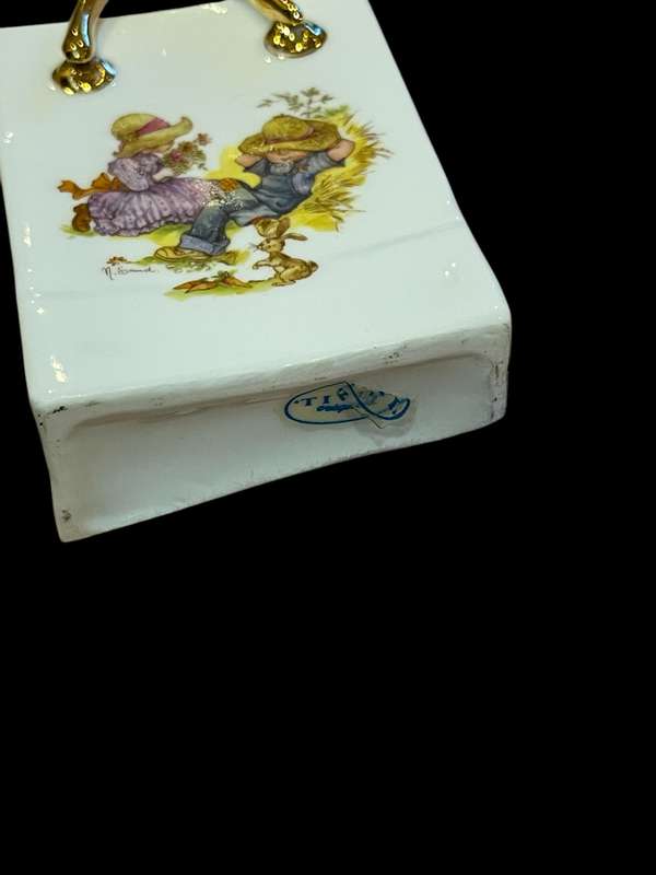 Ornament shopping bag miniature