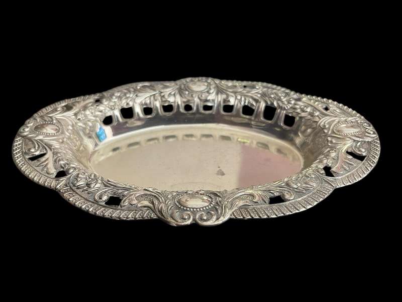 Mint bowl repose silver plated