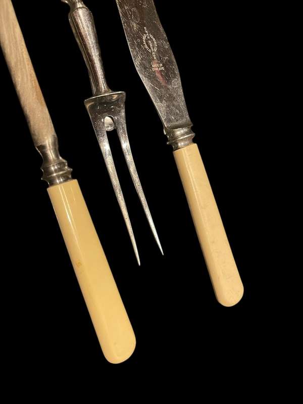 Carving set bone handled(NR6)