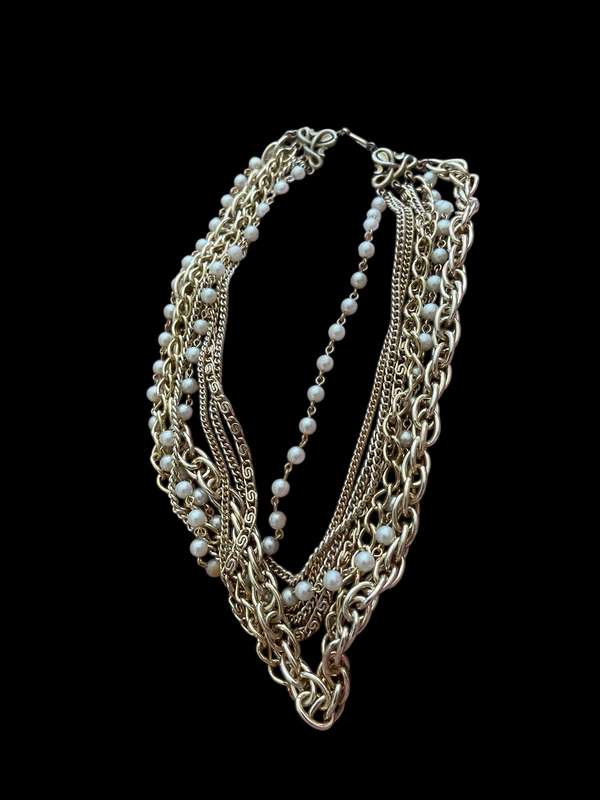 Necklace Richelieu costume jewellery boxed