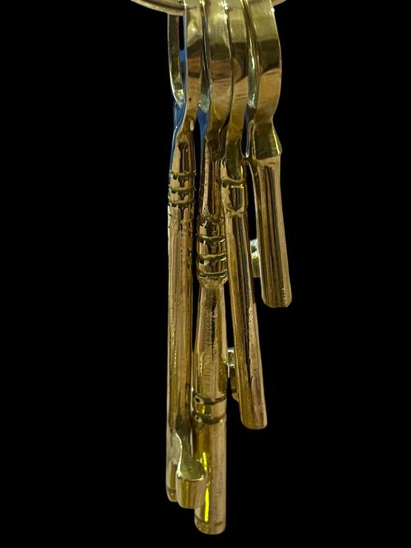 Ornament keys brass