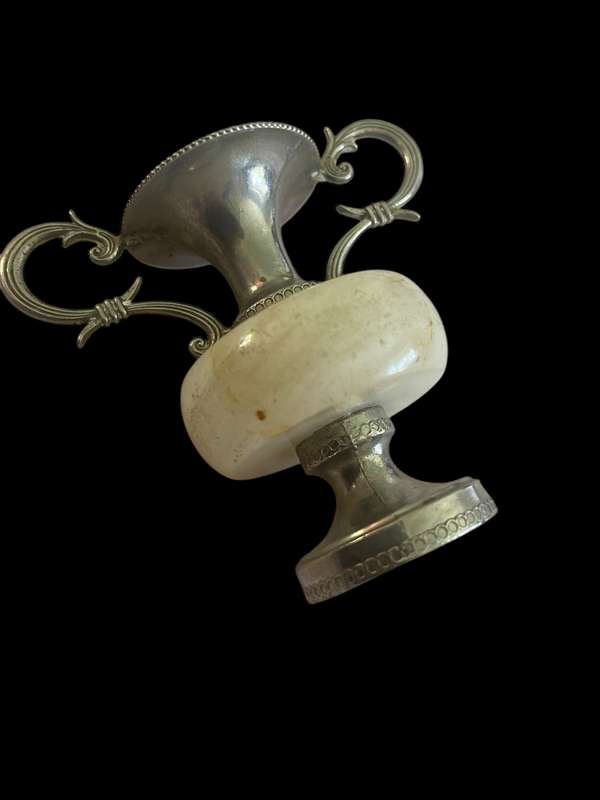 Ornament vase marble