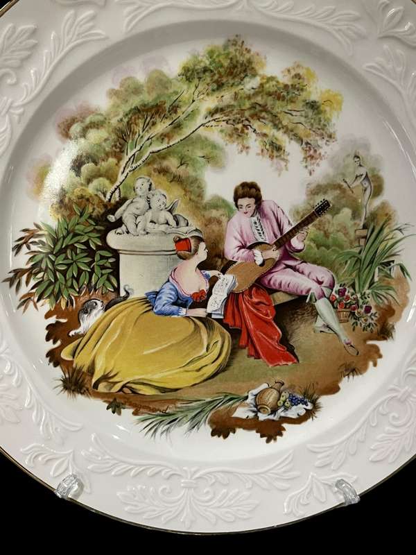Plates display each