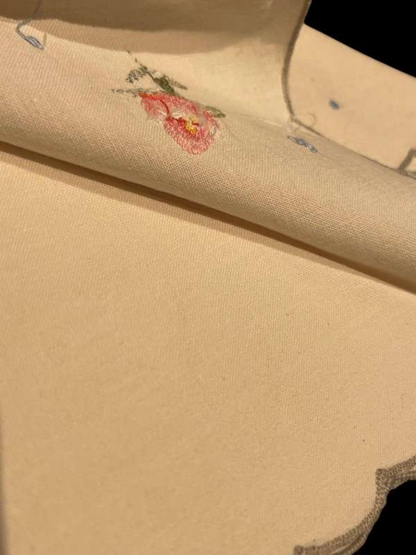 Napkins embroidered x6(K)