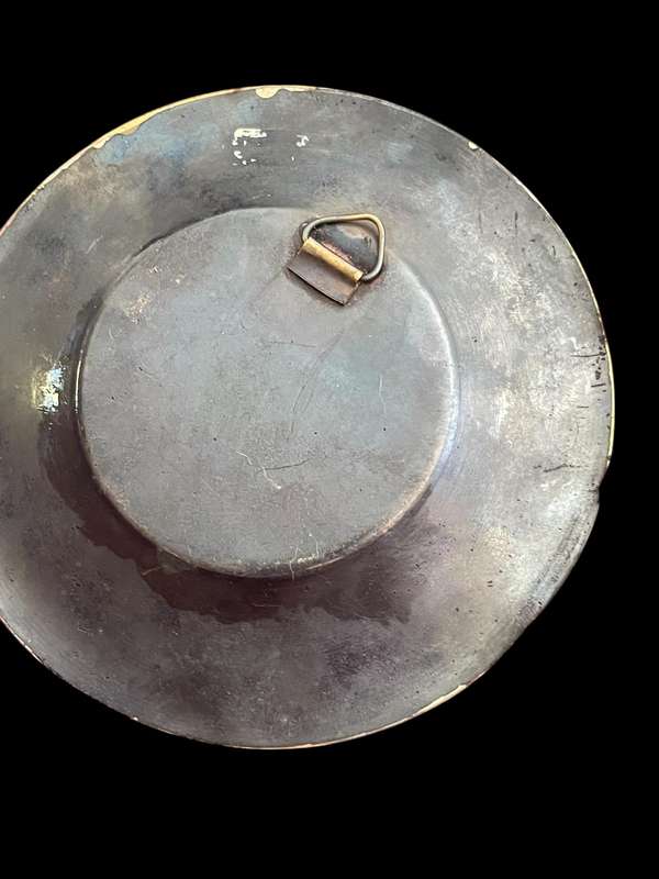 Plates Egypt brass each
