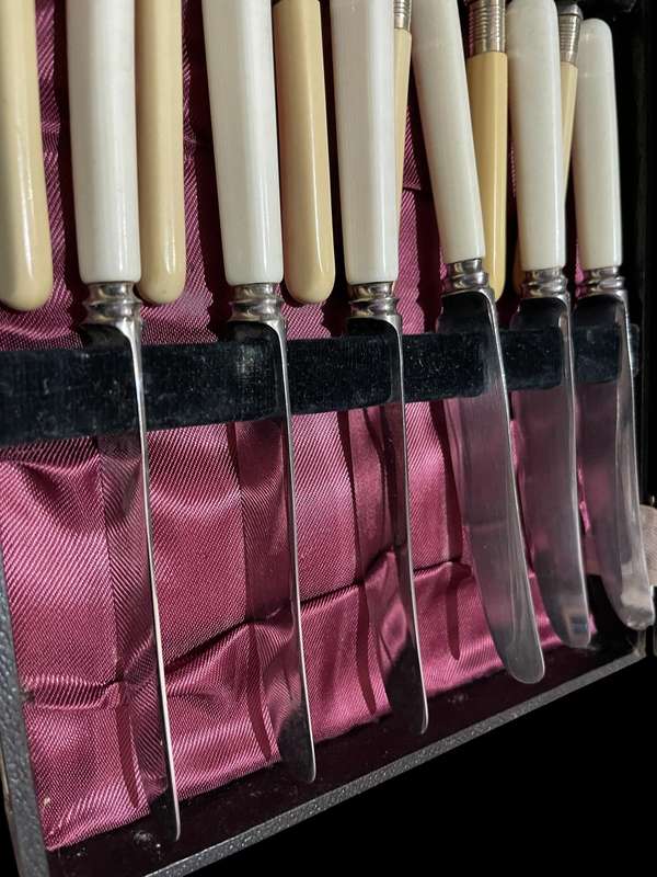 Cutlery forks knives canteen