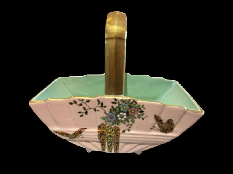 Ornament basket Crown Devon