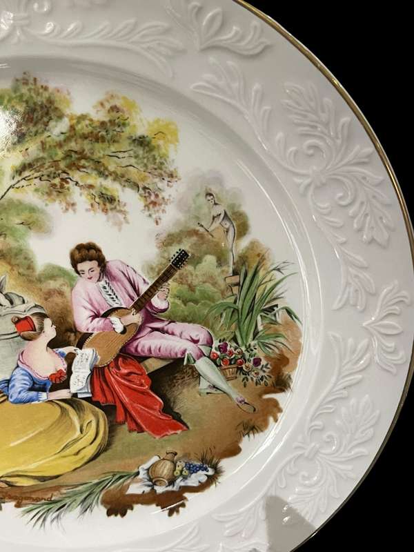 Plates display each