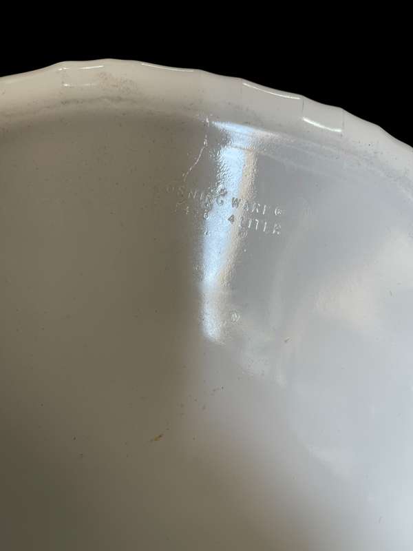 Corningware French White xtra lrg(NR16)
