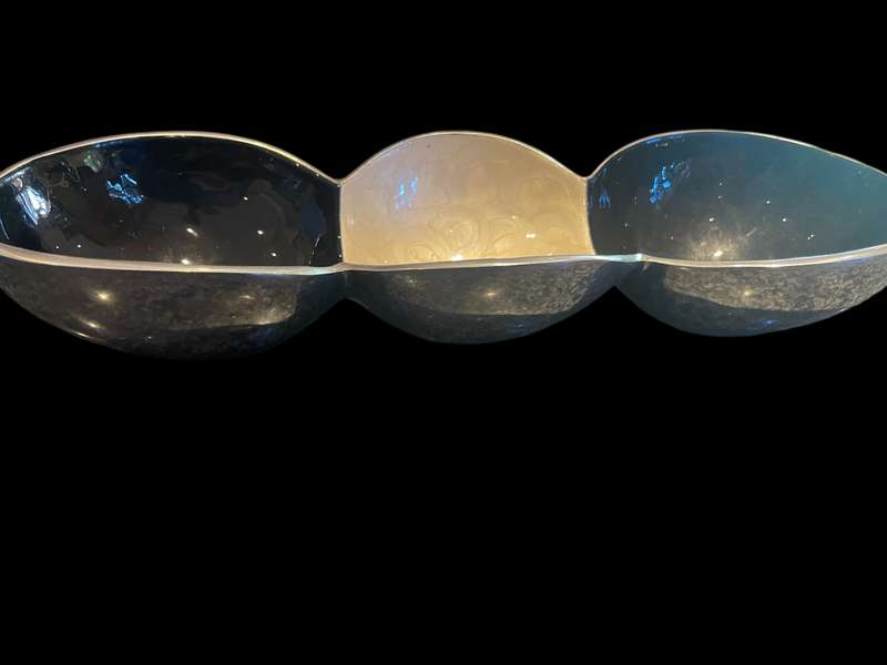 Snack bowl enamelled each