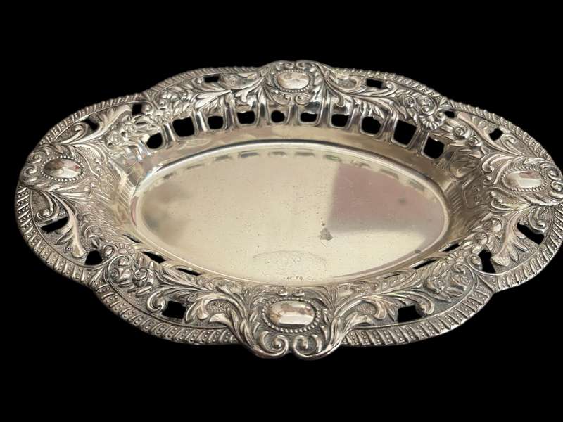 Mint bowl repose silver plated