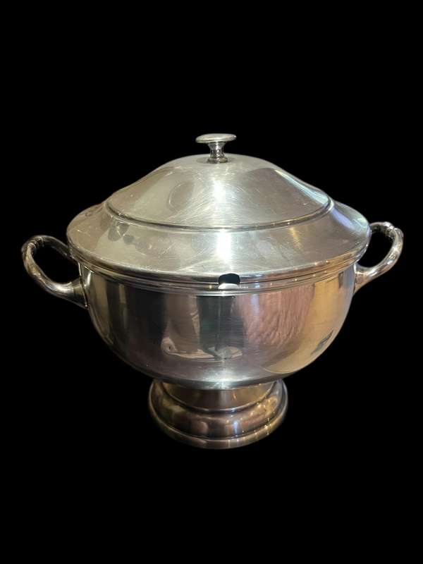 Soup tureen silver plated(NR3)