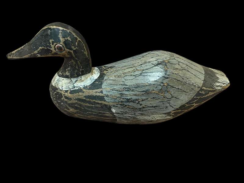 Ornament duck wood