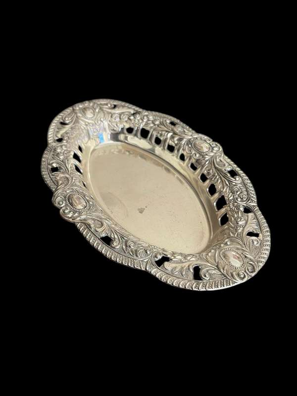 Mint bowl repose silver plated