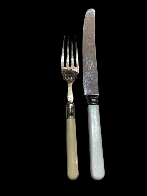 Cutlery forks knives canteen