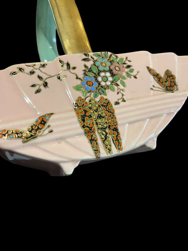 Ornament basket Crown Devon