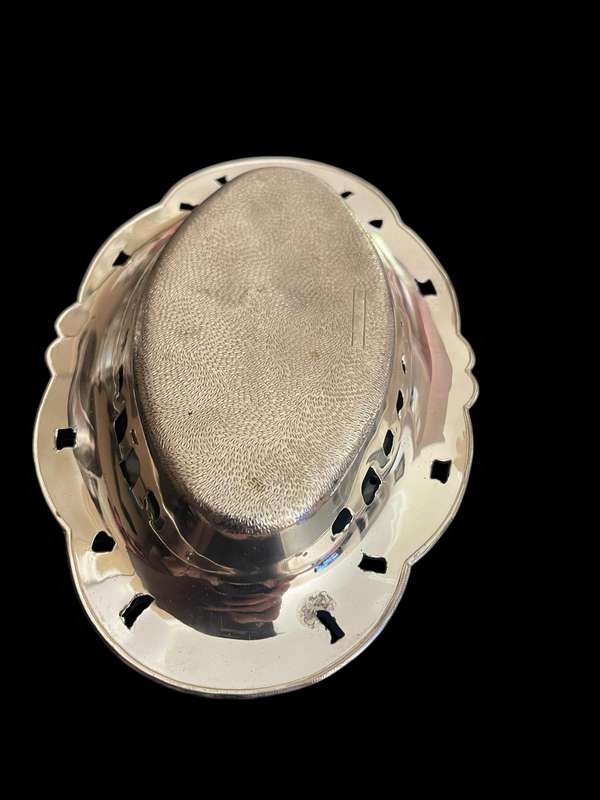 Mint bowl repose silver plated