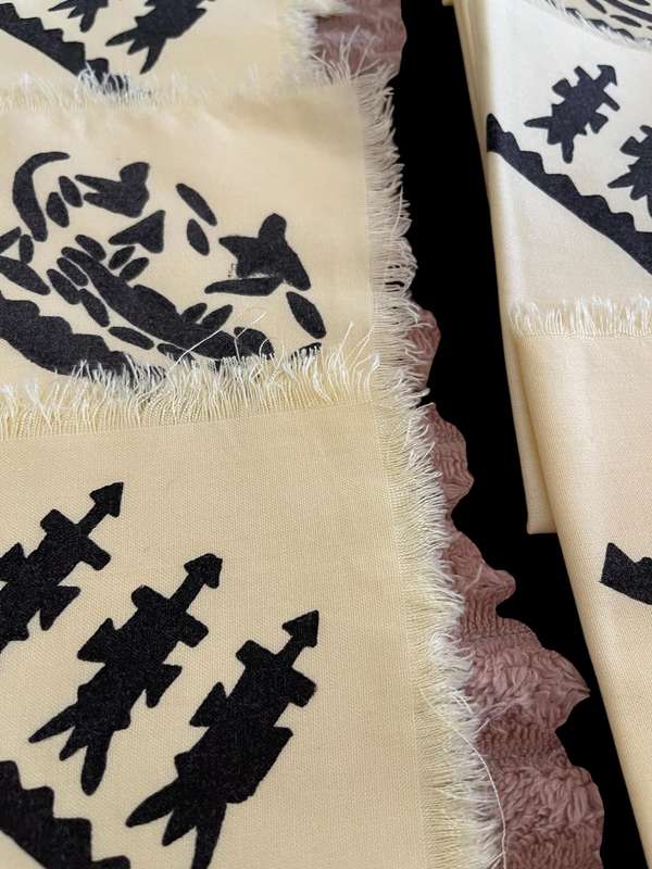 Napkins African themed x6