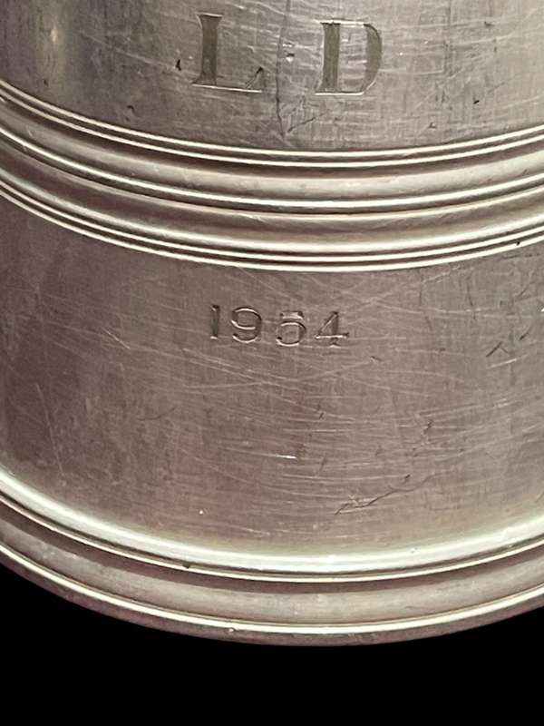 Tankards silver plated each(NR11)