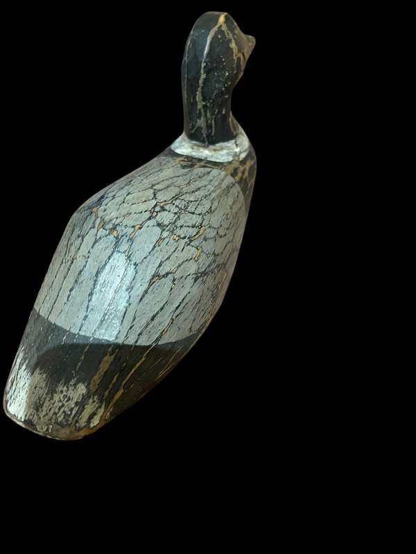 Ornament duck wood