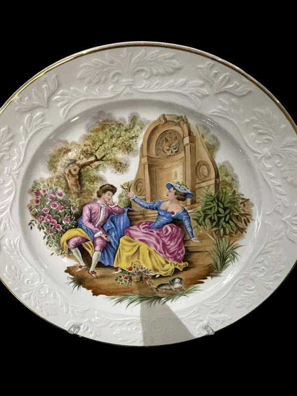 Plates display each