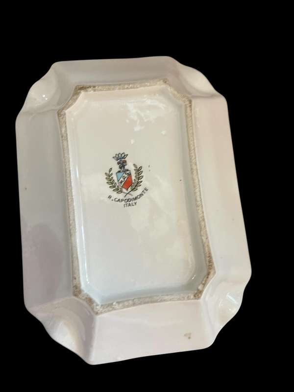 Ashtray Capodimonte