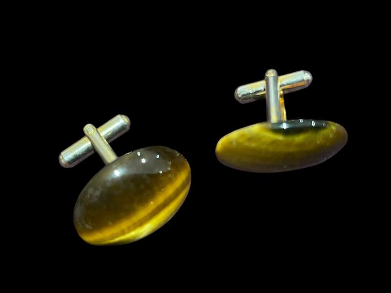 Cufflinks Tigers eye