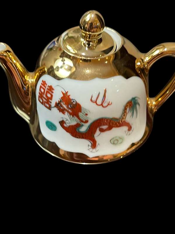 Ornament teapot miniature