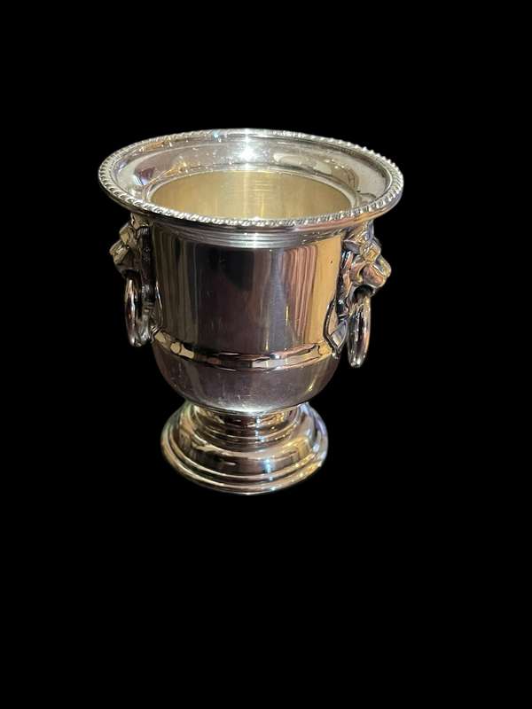 Toothpick holder silver plated each