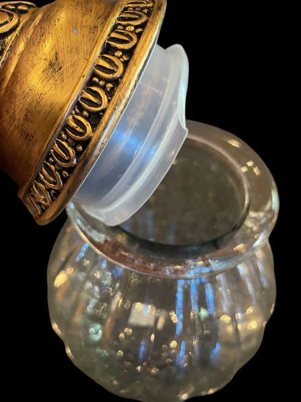 Container lidded glass